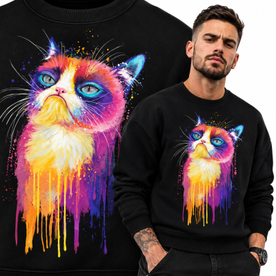 BLUZA  ZWIERZĘTA    KOT